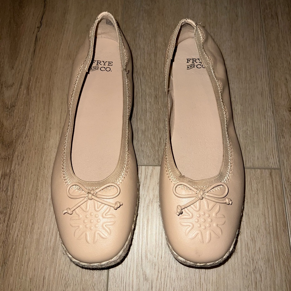 Frye and Co. Willow Ballet Flats espadrille shoes. Sz 7
